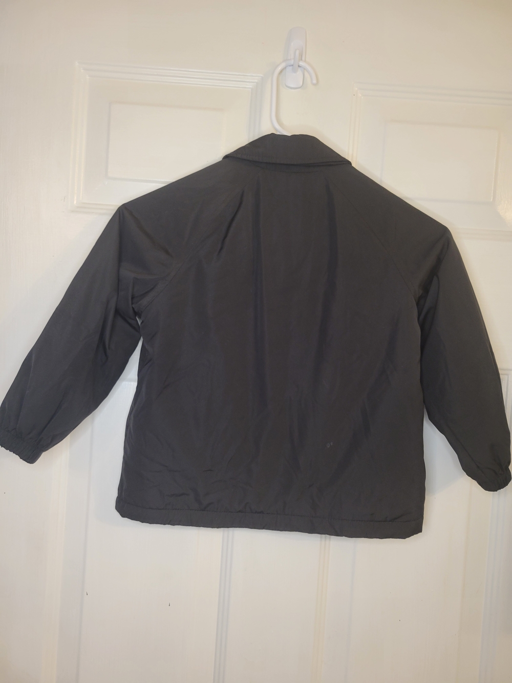 Zara Black Button-Front Coach Jacket - Picture 3 of 7